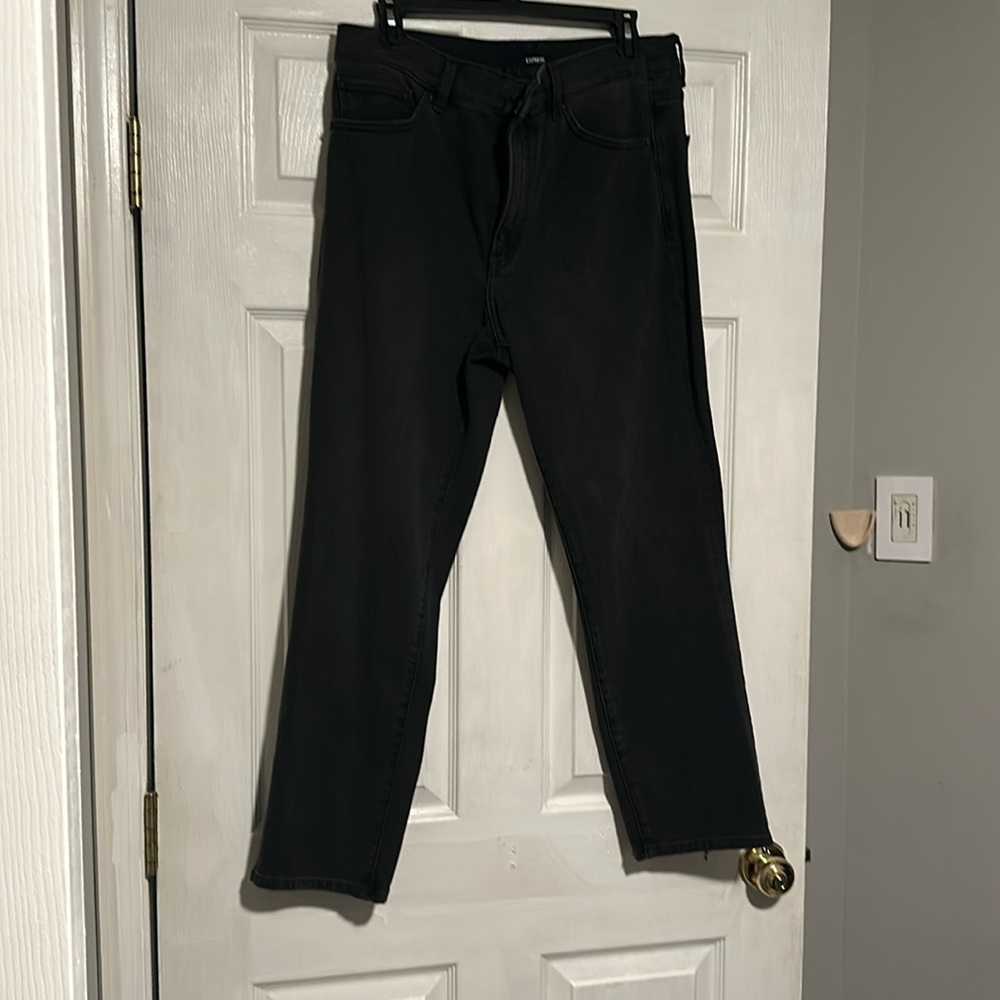 Faded black Express jeans